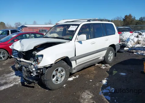 2000 Toyota Land Cruiser из США, поврежденный, VIN JT3HT05J9Y0080989